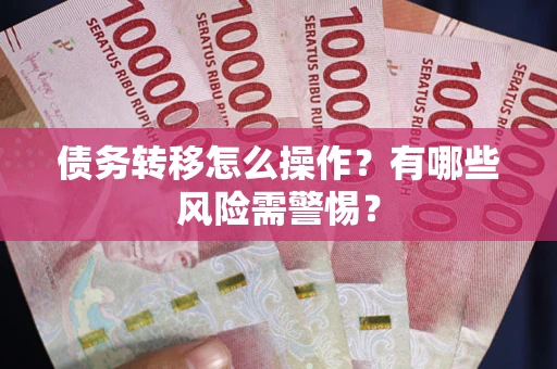 北京债务转移怎么操作？有哪些风险需警惕？