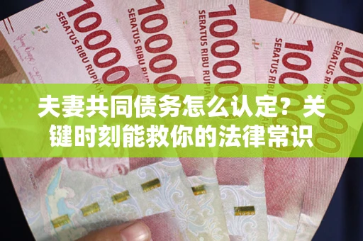 北京夫妻共同债务怎么认定？关键时刻能救你的法律常识