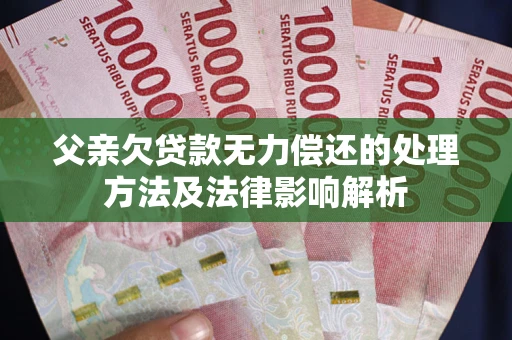 北京父亲欠贷款无力偿还的处理方法及法律影响解析