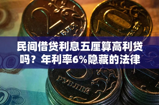 北京民间借贷利息五厘算高利贷吗？年利率6%隐藏的法律风险全解析