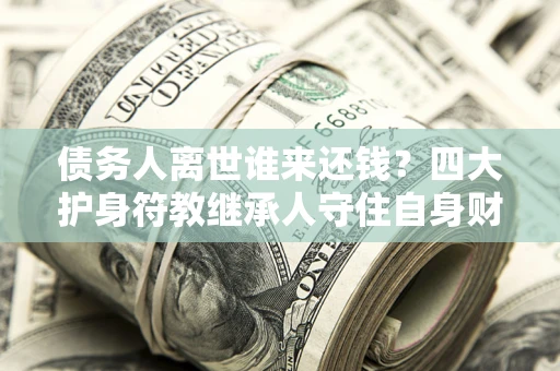 北京债务人离世谁来还钱？四大护身符教继承人守住自身财产